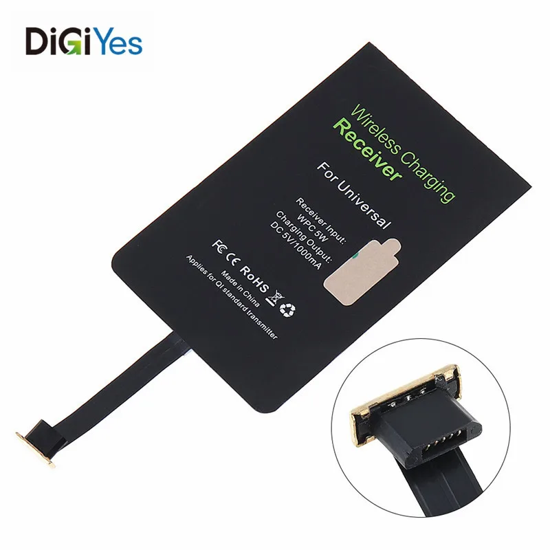 

Qi Standard Current WPC 5W Wireless Charger Charging Receiver Module fit for Universal Android Phone Micro-usb Mobile Interface
