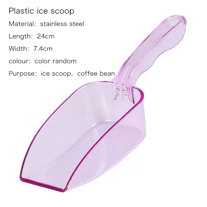 Ice Scoop Ice Shovel Plastic Kitchen Scoops Canisters - Temu
