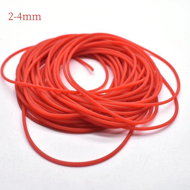 Elastic Rubber Fishing Line - Durable Rigging Rope For Crappie & Tackle