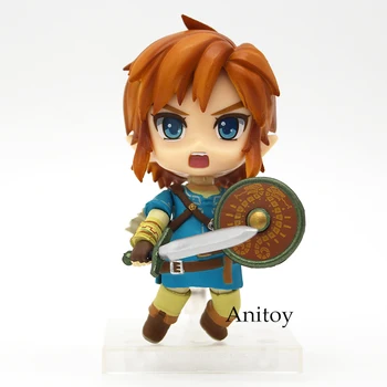 

Breath Of The Wild Ver. Link Action Figure 1/10 Scale Painted Figure #733 Link PVC Figure Toy 10cm