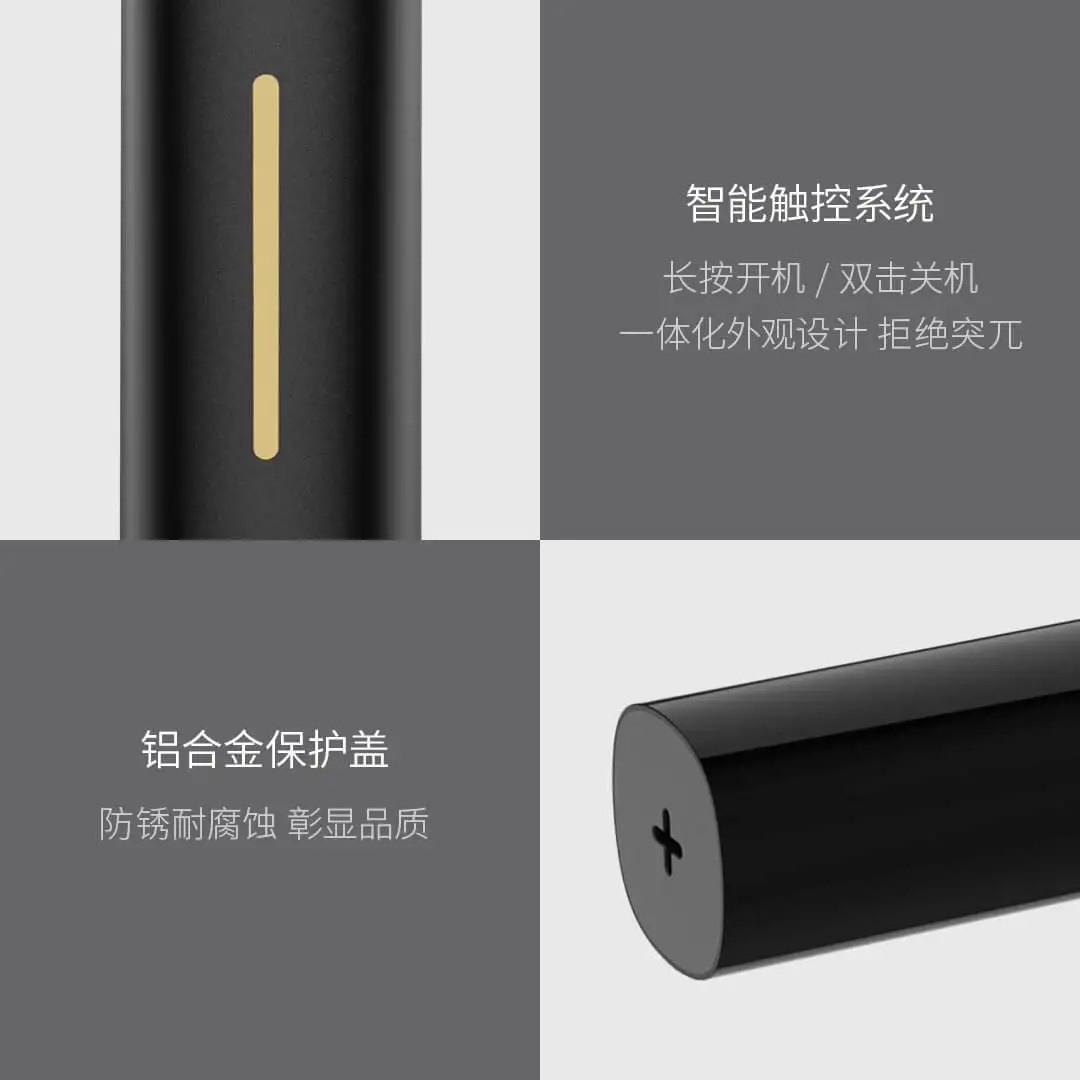 Xiaomi 2 в 1 электрическая машинка для стрижки волос в носу Портативный Машинка для удаления волос в храм бровей Бритва триммер для стрижки Водонепроницаемый Безопасный инструмент для очистки для Для мужчин