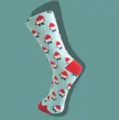 С героями мультфильмов принтом Носки Gudetama дом с изображением "Кот" Веселые спортивные повседневные впитывающие пот, дышащие мужские хлопковые носки на осень-зиму - Цвет: 1