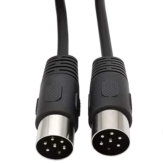 0.5 メートル 3 メートル高品質 DIN 6 ピンオス - オス & メス