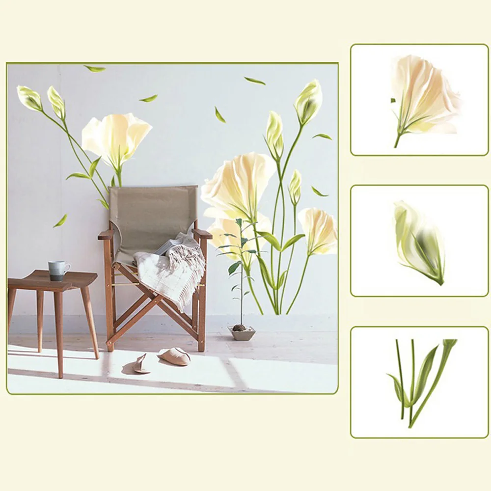 Настенная Наклейка для дома гостиной водонепроницаемая съемная ПВХ сделай сам