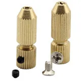 Drill Chuck Collets Set of Quick for Mini Tools Copper Folder Cap Axis Collet Tool Kit with wrench | Инструменты