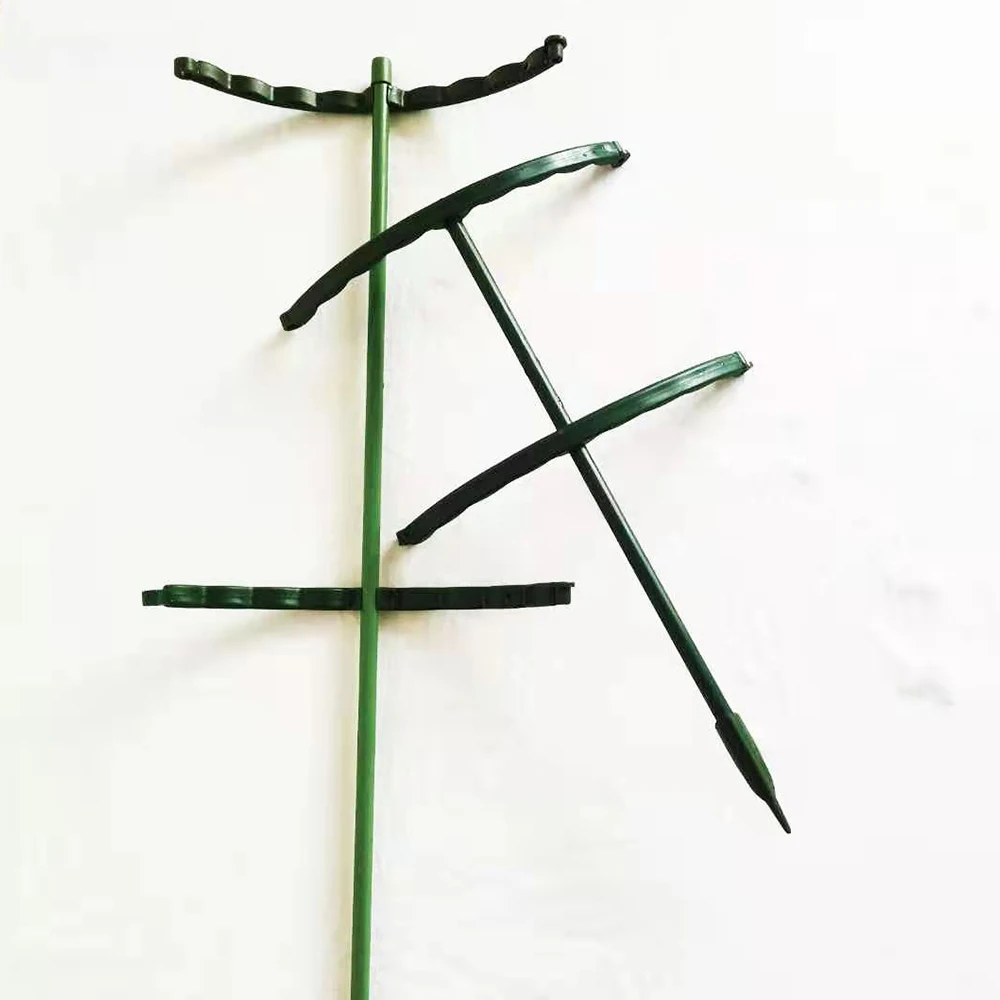Orchard Garden Plant Support Stake Pile Frame Plastic Flower Stand Holder Fixing Rod Bonsai Tool For Greenhouses Tomato Peony plant ties,plastic plant cable ties,plastic plant supports,plant clips,plant stakes,plastic plant clips,plant climbing support,plant stem support,plant support stick,plant support connector