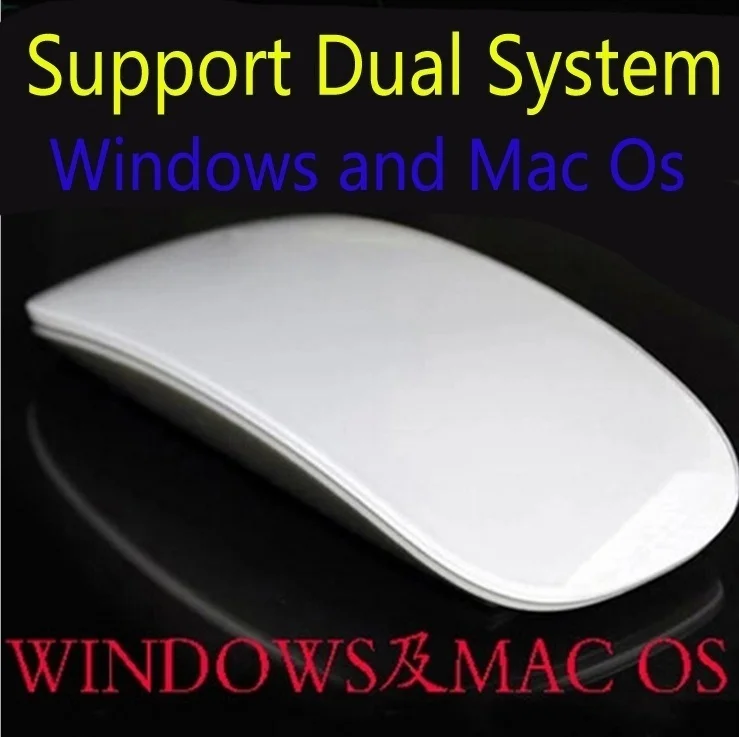 2,4 ГГц USB Беспроводная оптическая мышь Bluetooth для Apple Mac ...