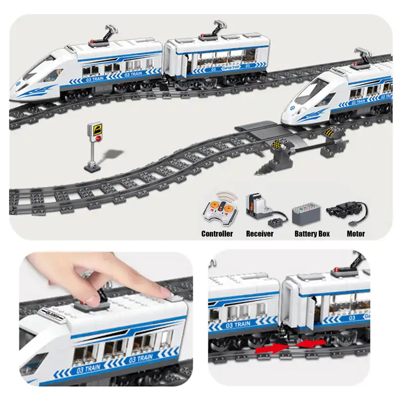 playmobil electric train