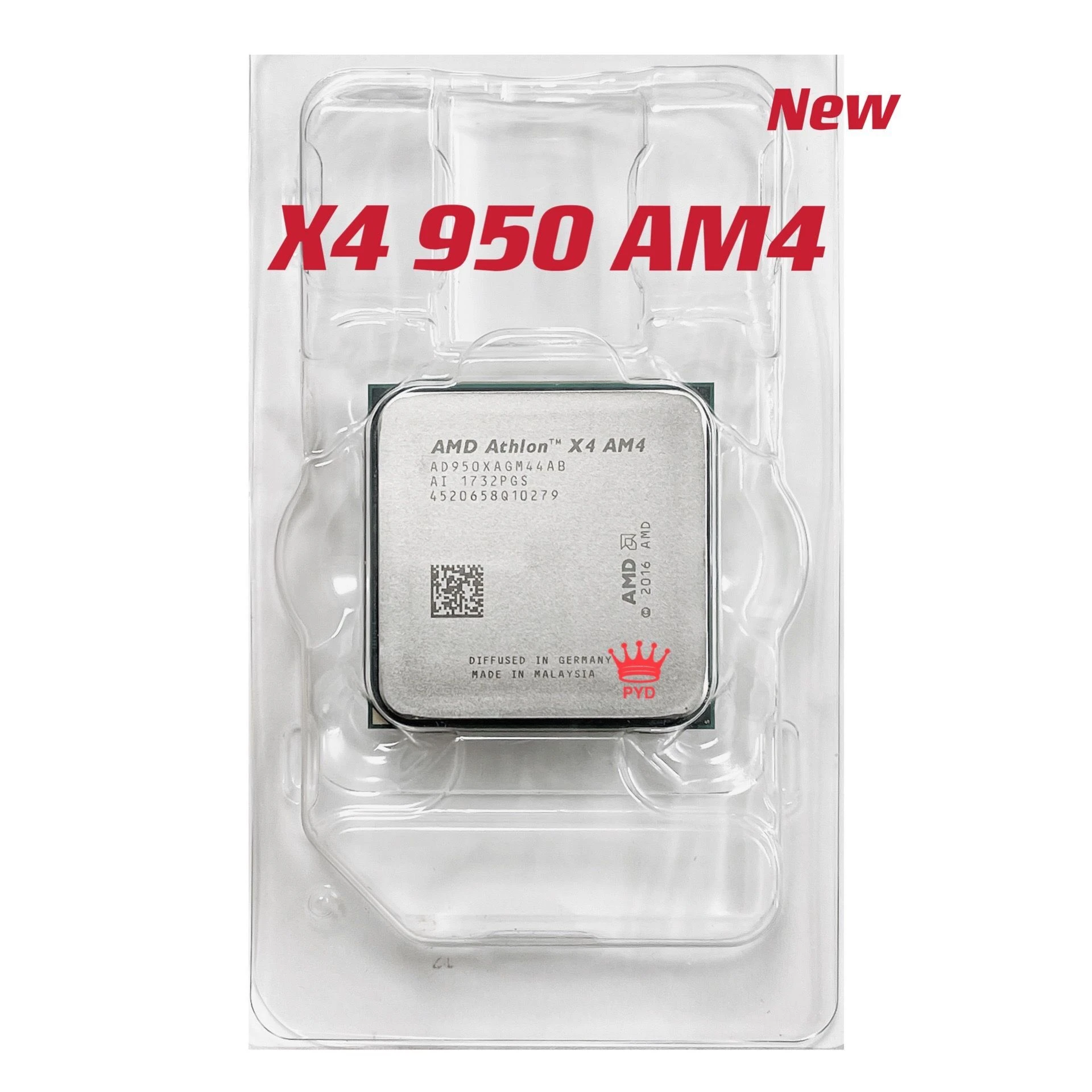 AMD Athlon X4 950 3.5GHz Quad-Core Quad-Thread 28NM 65W CPU Processor YD950XAGM44AB Socket AM4 new without cooler