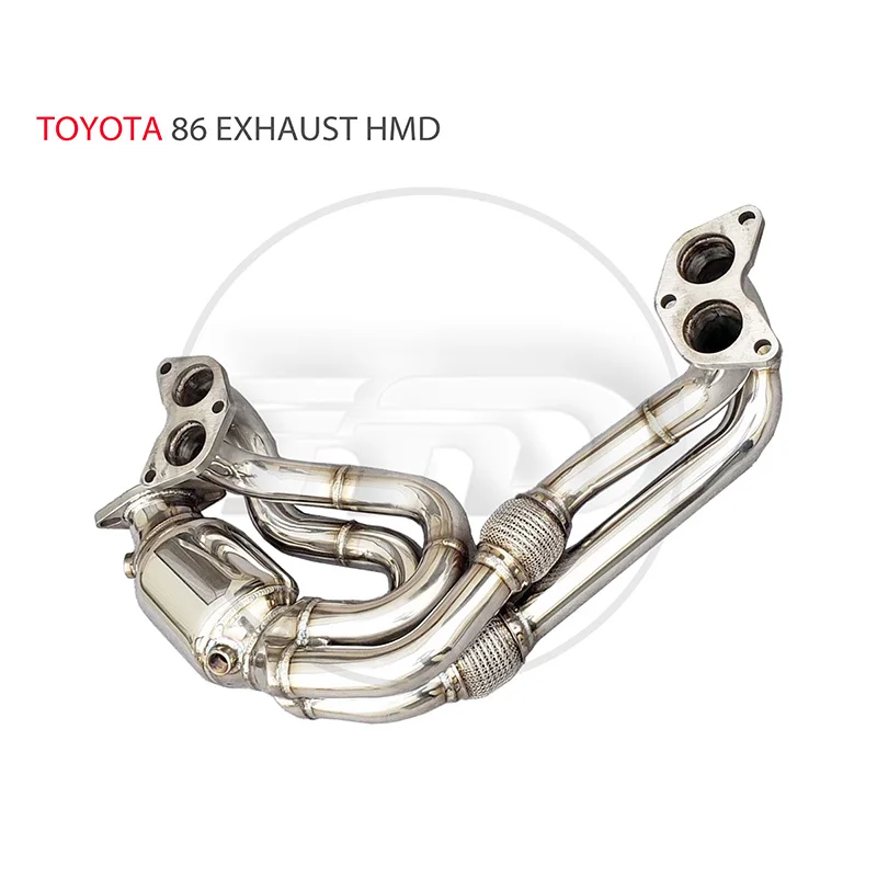 

HMD Exhaust Manifold Downpipe for Toyota 86 Subaru BRZ Car Accessories With Catalytic Converter Header Without Cat Pipe