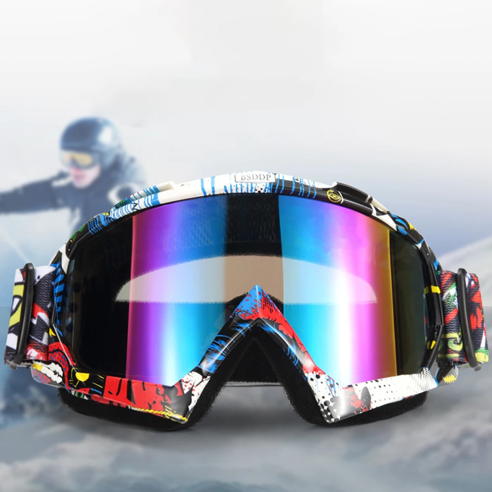 

Motorcycle Cycling Goggles Riding Equipment Outdoor Sking Riding Protective Glasses Anti-fog Windproof Sandproof Goggles