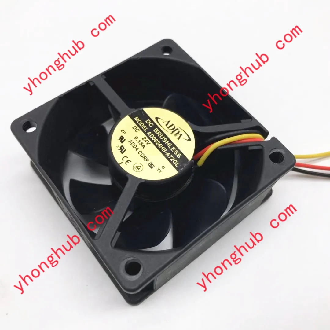 

Охлаждающий вентилятор для сервера ADDA AD0624HB-A72GL DC 24V 0.15A 60x60x25 мм
