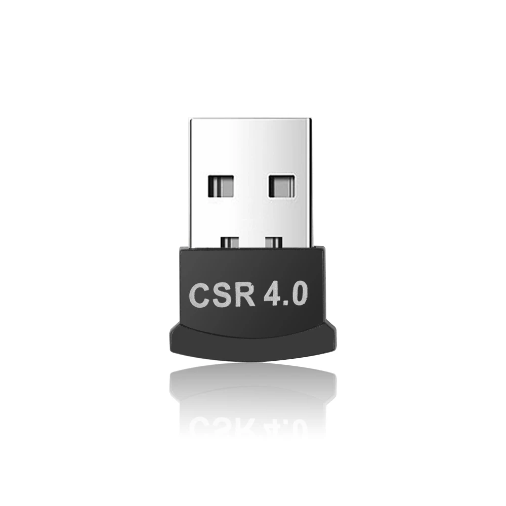 USB адаптер беспроводной USB Bluetooth адаптер мини Bluetooth ключ Музыкальный звук Bluetooth передатчик приемник для ПК компьютера - Цвет: Черный