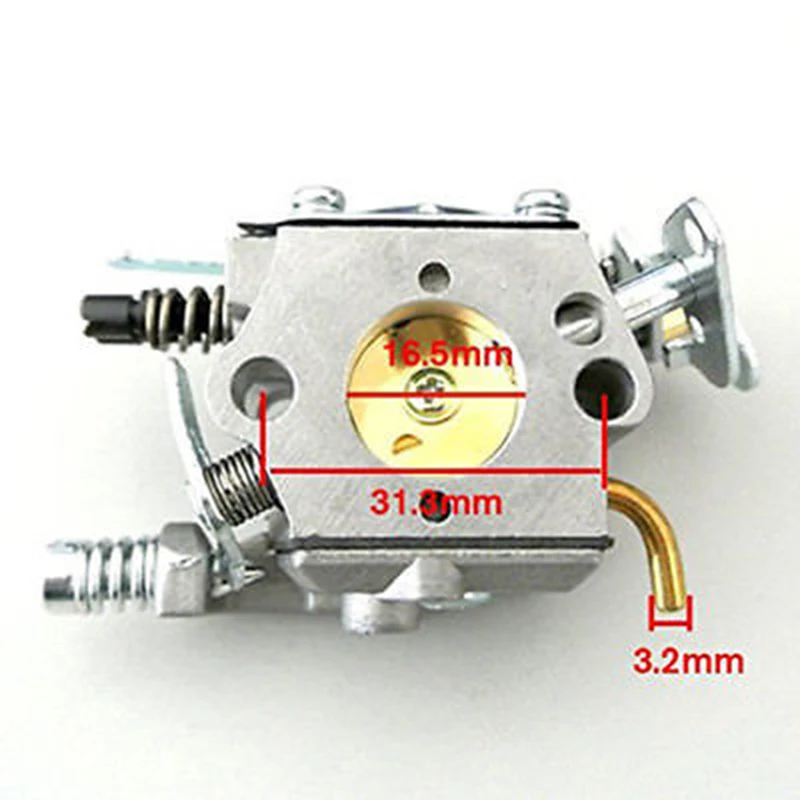 New Practical Carburetor For Husqvarna 136 141 137 142 36 41 Chainsaw Walbro WT-834 WT-657