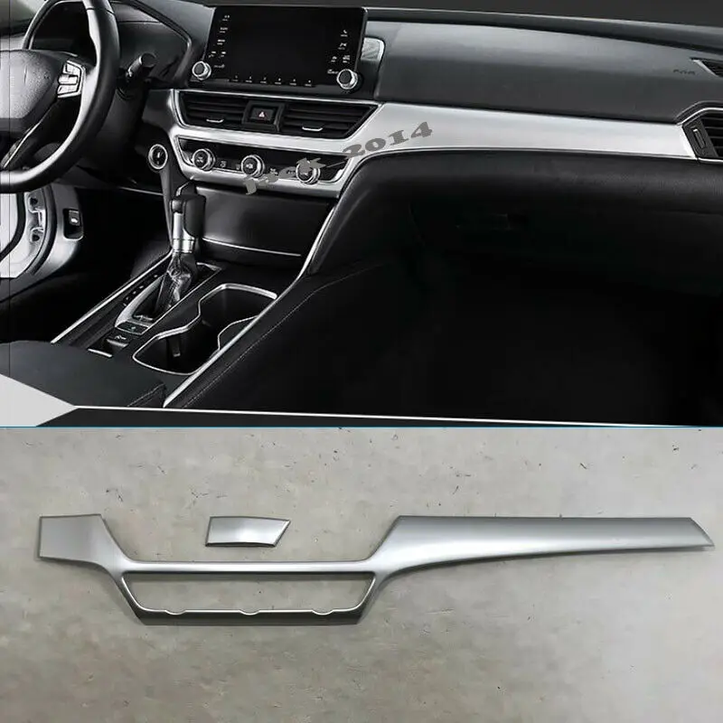 ABS хром внутренний стиль приборной панели Декоративная полоса подходит для Honda Accord 10th