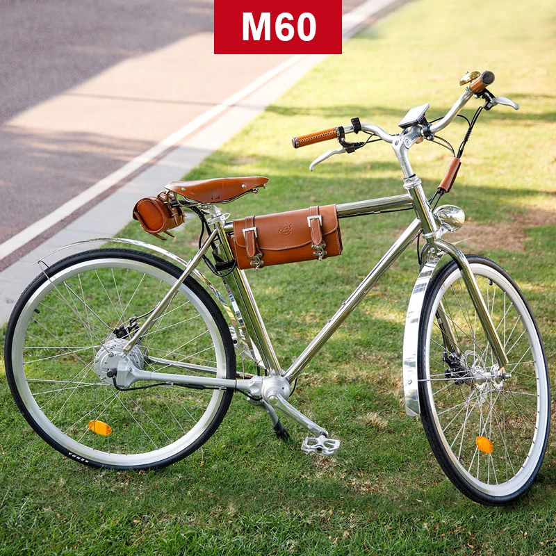 Sheng milo 350 Вт Электрический велосипед Ebike Ретро круизер классический винтажный 700C