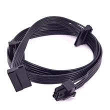 PCIe 6-контактный штекер к 3 SATA кабель питания для Seasonic Focus Plus Platinum FOCUS + серии 850PX 750PX 650PX 550PX PSU PCIe 6-контактный штекер к 3 SATA кабель питания для Seasonic Focus Plus Platinum FOCUS + серии 850PX 750PX 650PX 550PX PSU