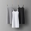 Spring summer  Woman Cotton Soft Tank Dress Casual Satin Sexy Camisole Elastic Female Home Beach Dresses ► Photo 1/6