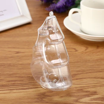 

1/5PCS Christmas Xmas Tree Shape Plastic Bath Bomb Molds Transparent DIY Fizzy Sphere Bath Bomb Molds Accessories Mould Bath