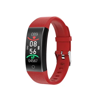 

QW18T Smart Color Screen Bracelet Body Temperature Blood Oxygen Heart Rate Sleep Monitoring Smart Bracelet Smart Watch Body E