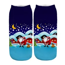 Креативные носки с принтом; милые теплые модные спортивные домашние хлопковые носки для сна; сезон осень-зима; праздничный подарок для отдыха