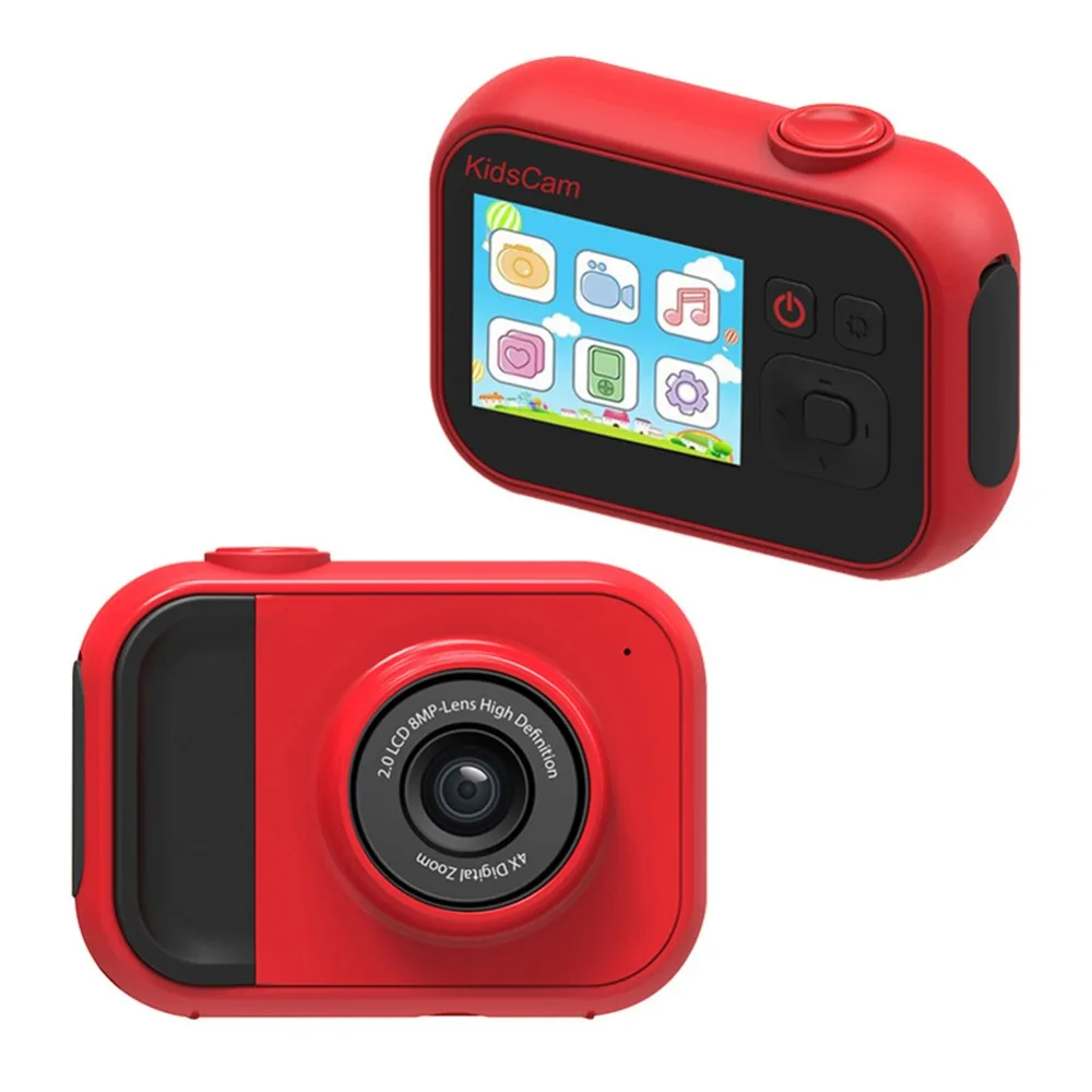 24MP Educational Children Photo Camera Full HD 1080P Mini Digital Camera 4x Zoom Kids Toy Camera for Children Birthday Gifts