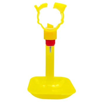 

30Pcs Poultry Chicken Drinker Hanging Cups Chick Automatic Waterers Drinking Fountain Pipes Ball Nipple Poultry Feeding Supplies