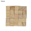 50 Pcs/20 Pcs/10 Pcs Simple Squares Wooden Sewing Craft Scrapbooking DIY Buttons - Image 4