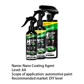 

120/100ml Car Repellent Ceramic Coating Nano Glass Plated Crystal Liquid Hydrophobic Coating Waterproof Agent