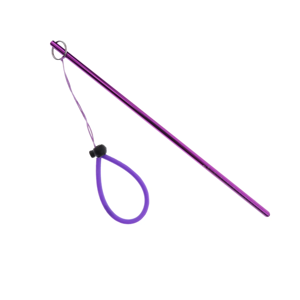 Aluminium Alloy Lobster Tickle Stick Pointer Rod w/ Lanyard Water Sports Scuba Diving Accessories