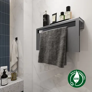 

Kibath towel rack electric KA rack gray, low consumption 60W, uniform temperature Kibath