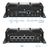 Mini PC Intel Core i7-10710U i5-10310U 6x 2.5G Ethernet Support Windows Ubuntu Pfsense OpenWrt WiFi 4G LTE Virtualization 5