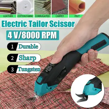 

Multipurpose Electric Cordless Tailor Scissors 110V-220V Fabric Leather Cloth Cutting Knife Rechargeable Sewing Handheld Scissor