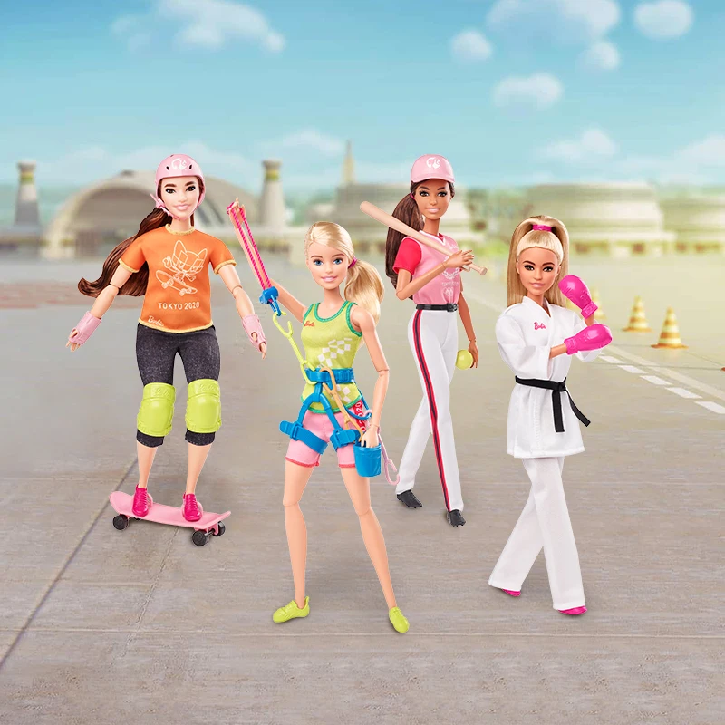 original Barbie Tokyo 2020 Jacket Sport Climber/Skateboarder