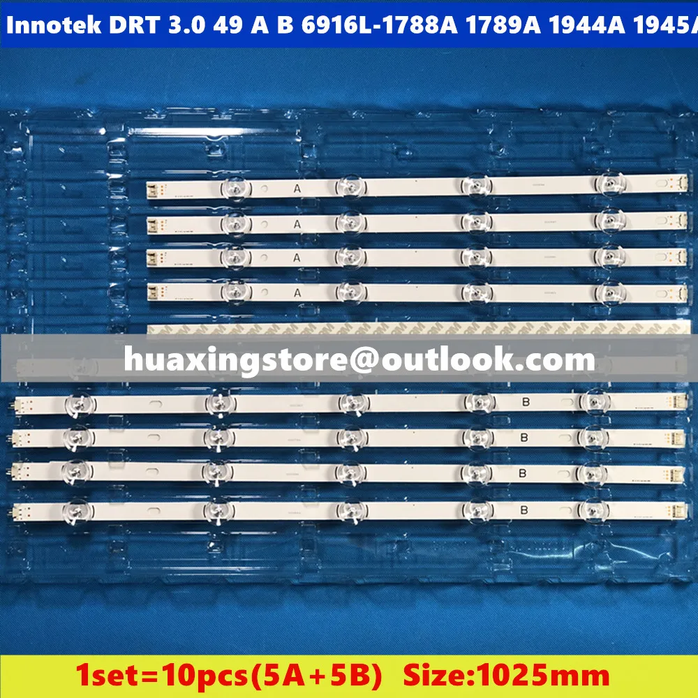 Новинка 100% Светодиодная лента для подсветки LG 49LB5550 49LF5500 Innotek DRT 3 0 49 &quotA/B 6916L 1944A