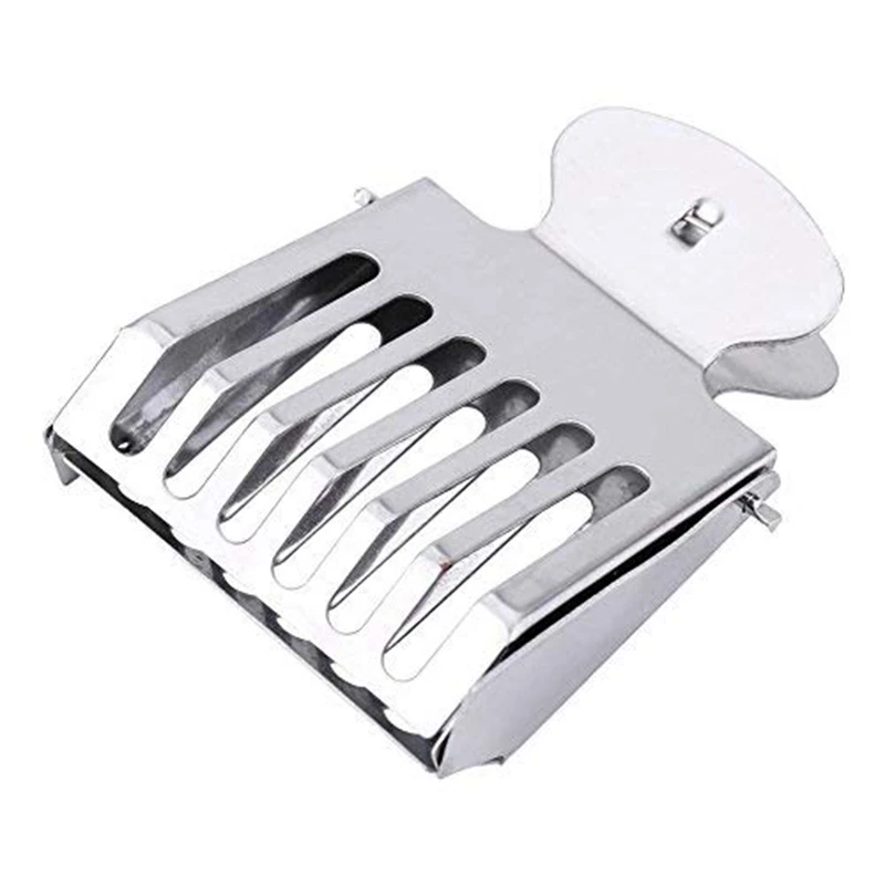 

Beekeeping Queen Bee Cage Catcher Clips Stainless Steel Beekeeper Catching Tool Beekeeping Equipment(10 Pcs)