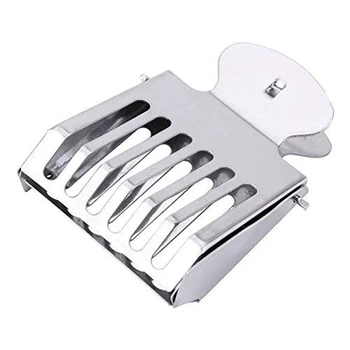 

Beekeeping Queen Bee Cage Catcher Clips Stainless Steel Beekeeper Catching Tool Beekeeping Equipment(10 Pcs)