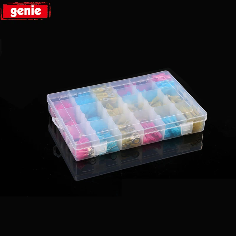 

250pcs Heat Shrink Wire Connector Kit Electrical Insulated Crimp Ring Butt Spade Waterproof Marine Automotive Terminals