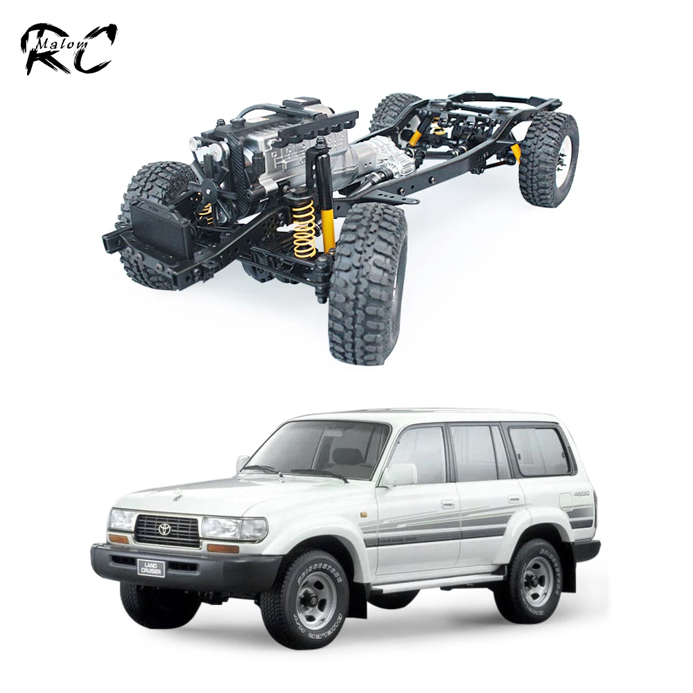 RCRUN 1:10 Skala Land Cruiser LC80 