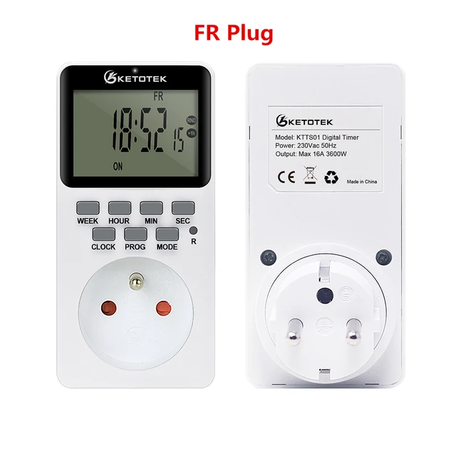 YouN Dual USB EU Stecker Timing Buchse Timer Schalter Countdown Outlet Cont YouN Dual USB EU Stecker Timing Buchse Timer Schalter Countdown Outlet Cont