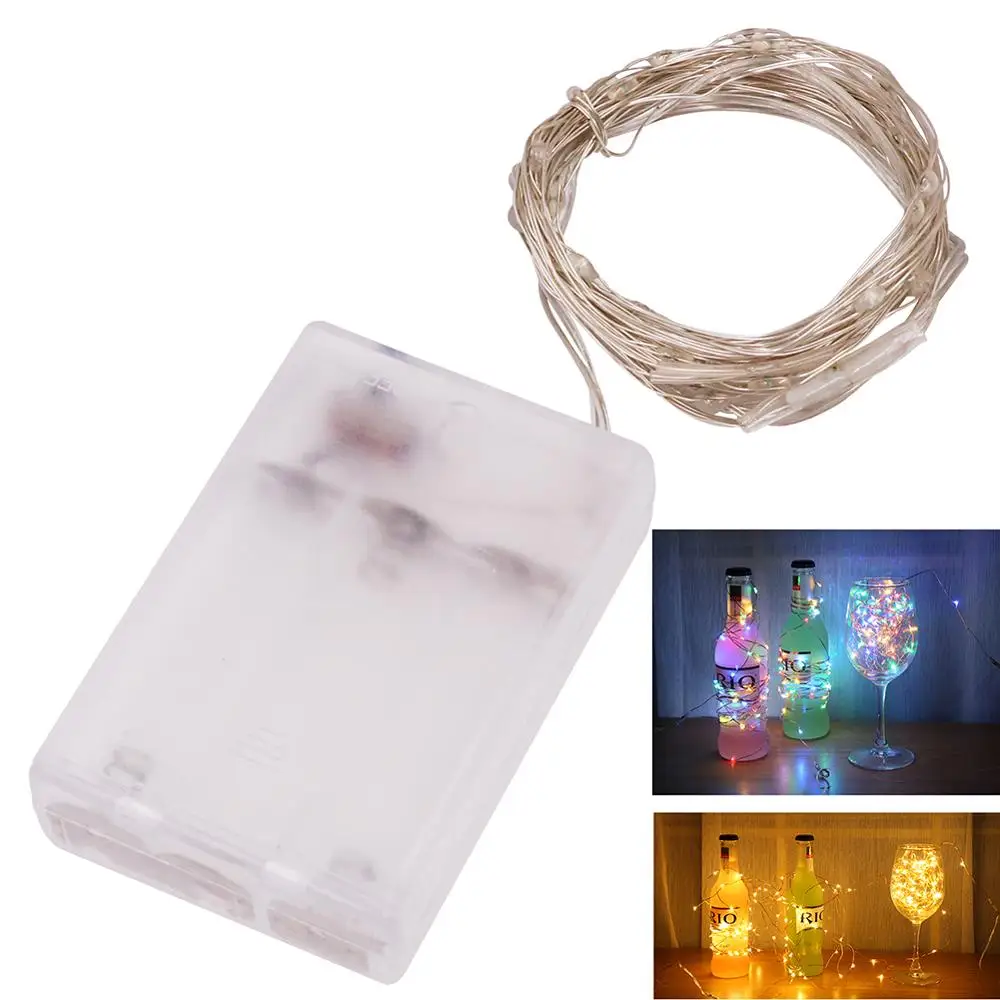 Светодиодный светильник, сказочный светильник, s String Luces, светодиодный декоративный светильник, 50 м, 30 м, 20 м, 10 м, 5 м, 3 м, 2 м, светильник для гирлянды, дома, Рождества, свадьбы