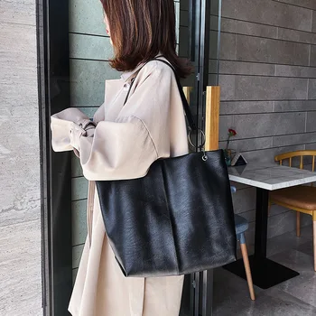 

Tote Bag 2020 Autumn And Winter New Style Large Bag Women's Pu Crossbody Bag Fashion Large Capacity WOMEN'S Bag