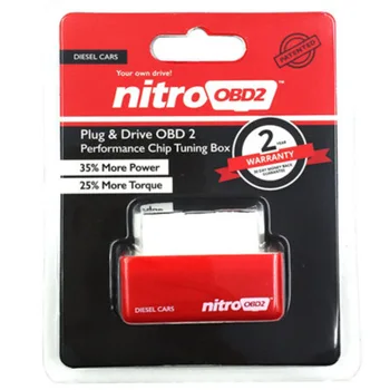 

50PCS/lot 2019 New EcoOBD2 Green Chip Tuning Box For Benzine Cars Eco OBD Plug Drive Lower Fuel And Lower Emission ECO OBD2