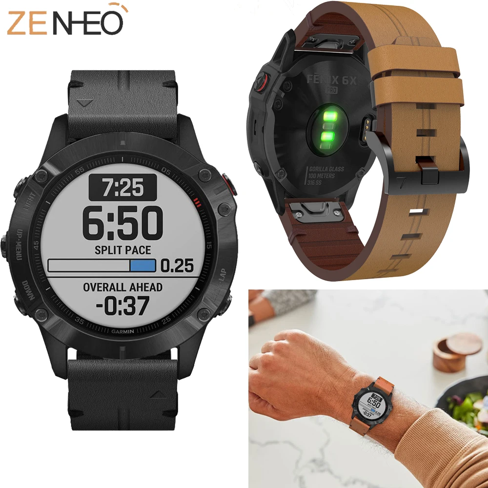 forerunner 935 leather band