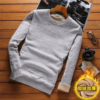 

Thick Striped Men Knitted Pullover Sweater Black Blue Loose Mens Long Sleeve Pullover England Style Mens Designer Sweater