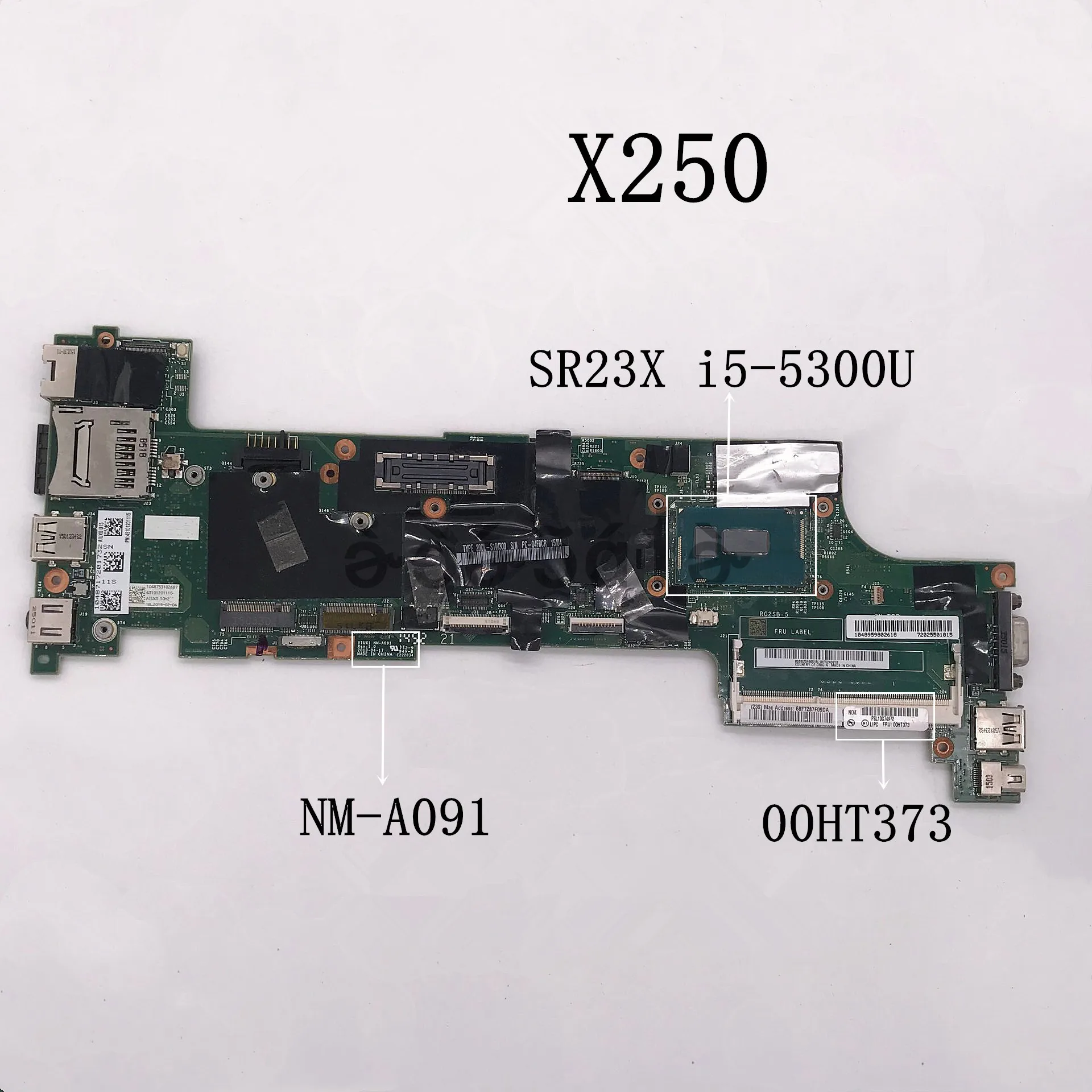 Высококачественная материнская плата для ноутбука X250 00HT373 00HT374 00HT385 детской