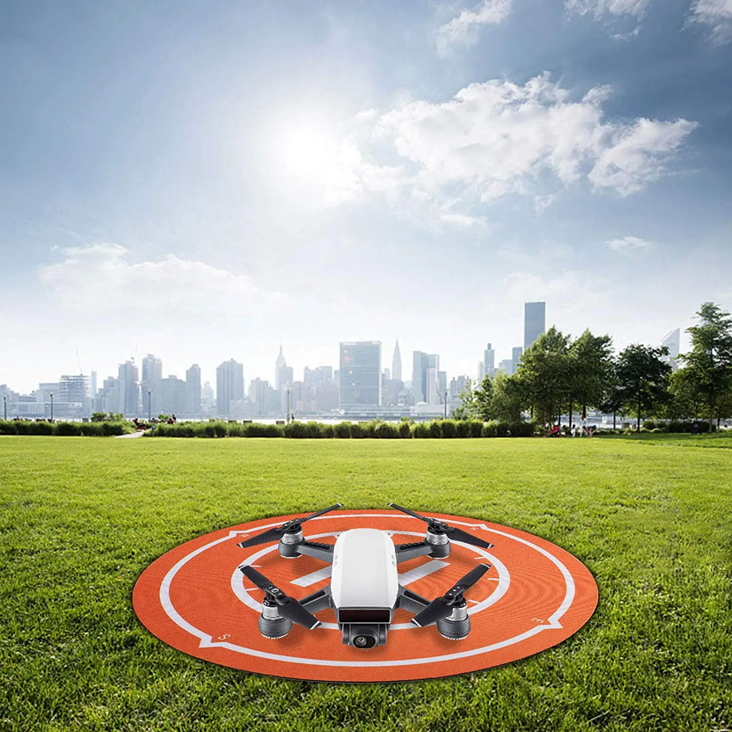 25 см посадочная площадка парковка фартук мини 2 Портативный складной