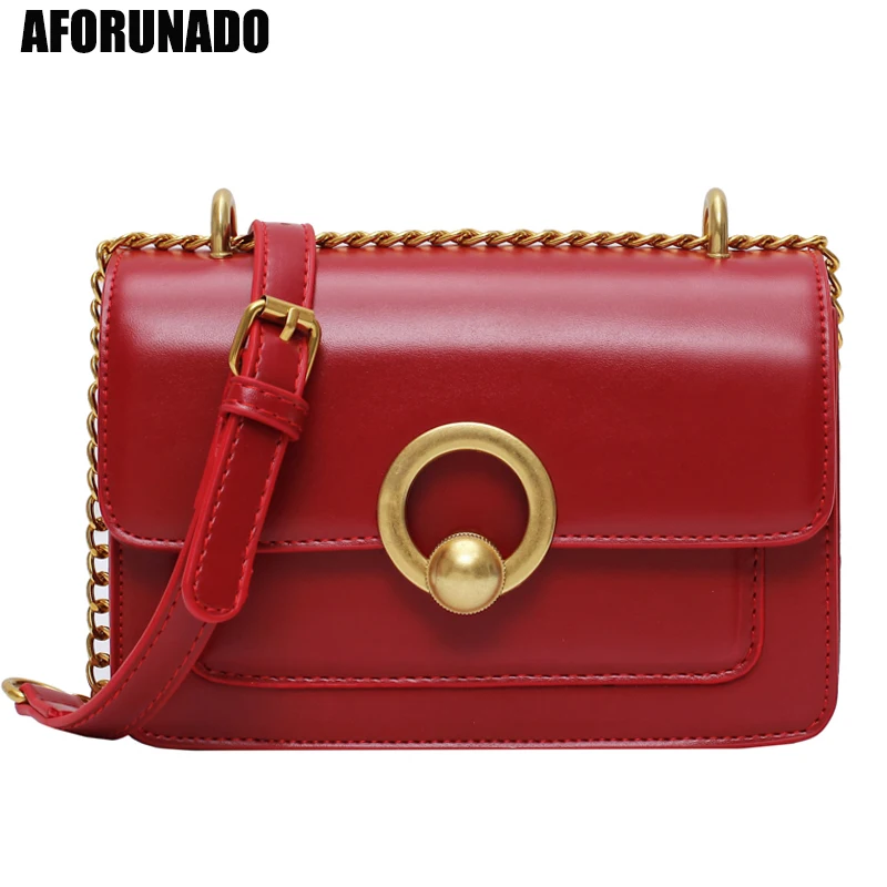 New Luxury Handbags Women Bags Designer High Quallty Simple Shoulder Bag ChainTote Fashion Flap Crossbody For 2020 | Багаж и сумки