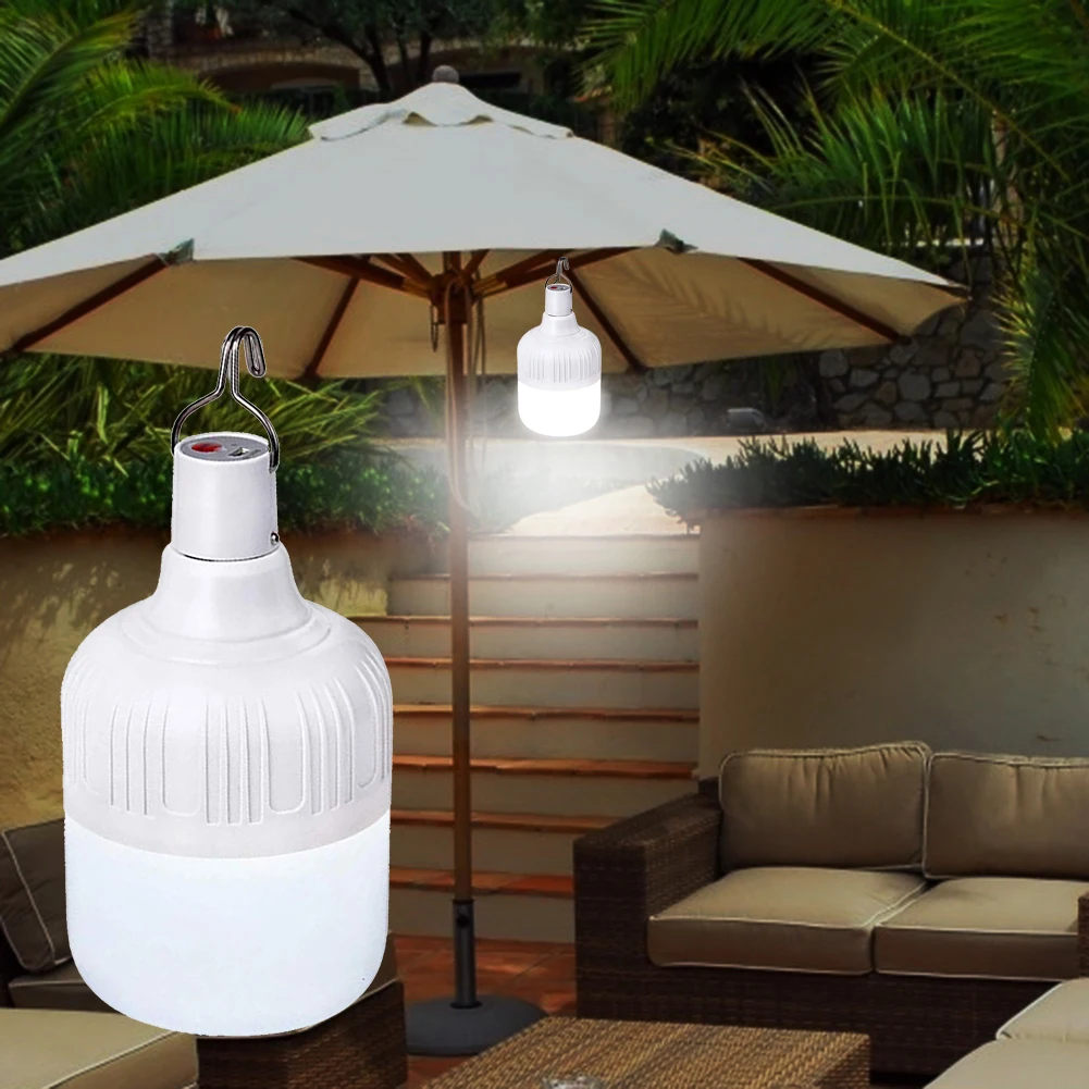 Multi-function Long Shots Lamp USB Rechargeable LED Camping Tent Light Hunting Outdoor Portable BBQ Hiking Light Bulb | Освещение