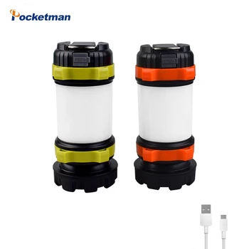 

20000LM LED Camping Lantern USB Rechargeable Flashlight Lantern for Hiking Fishing Inspection Work Light Emergency Free Ship